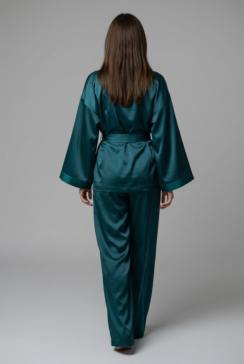 Kaia Silk Kimono Set