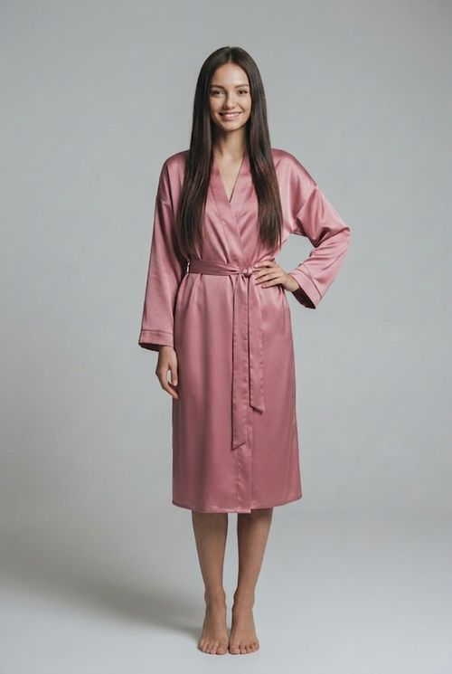 Aura Silk Robe